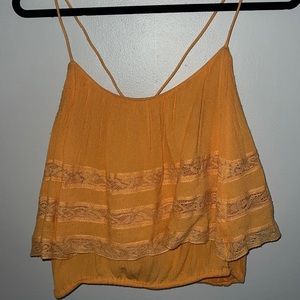 Free People halter crop top